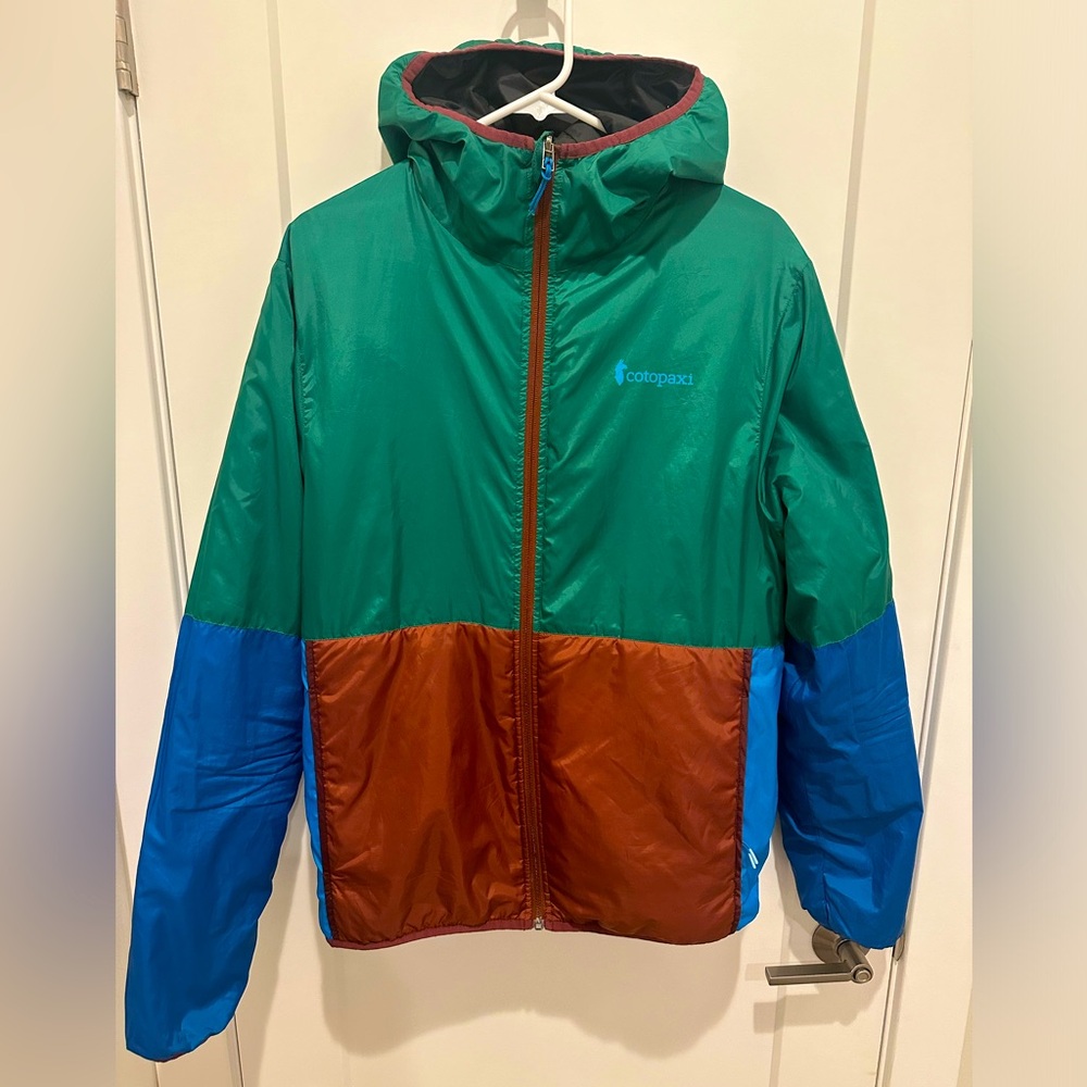 Men’s Cotopaxi Teca Calido Hooded Reversable Jacket - Medium - Camper Van